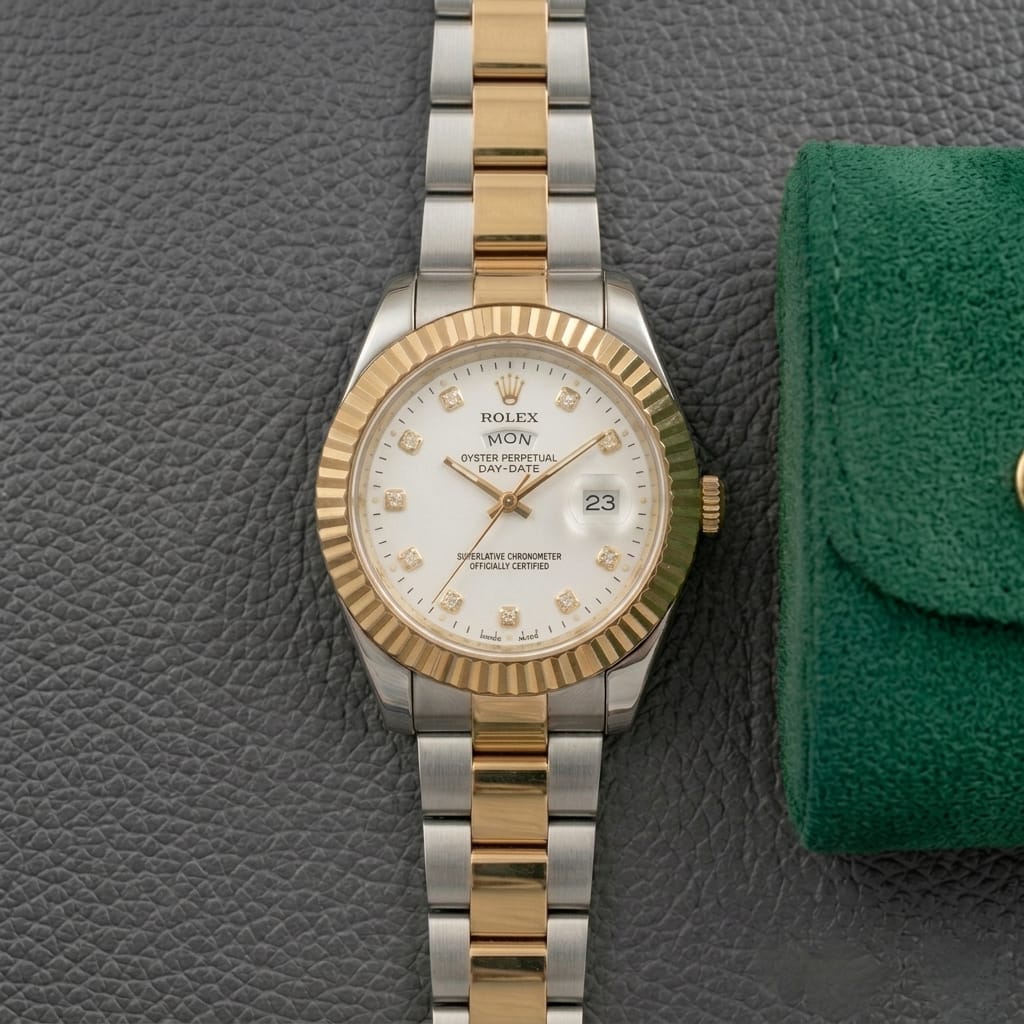 RLX Day-Date Two-Tone Luxury Watch