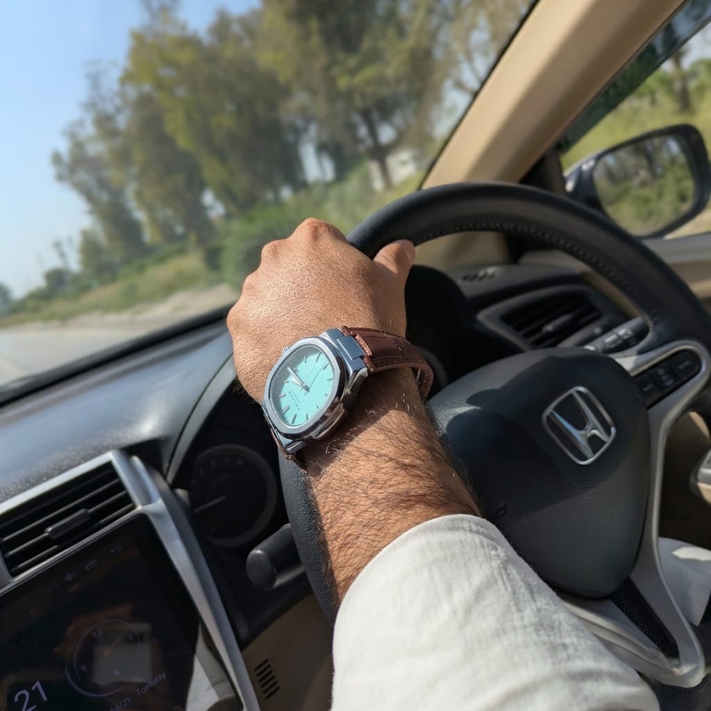PP - Premium Brown Leather Watch