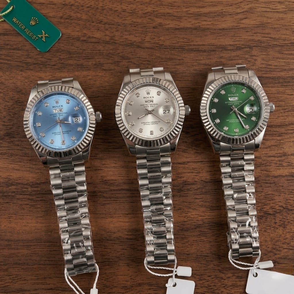 RLX Day-Date Display Luxury Watch