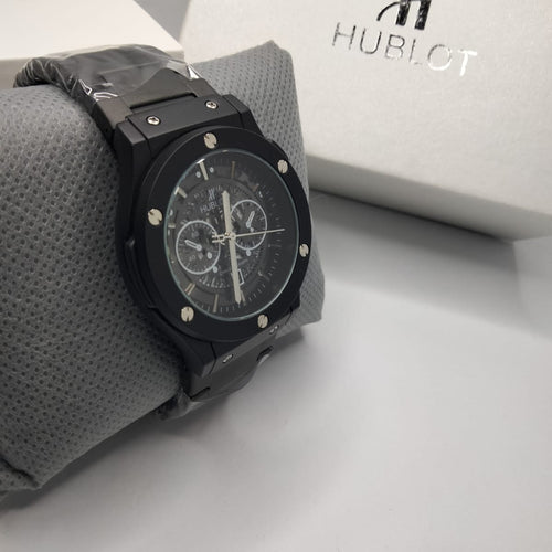 HB Black Phantom Chronograph – Full Black Heavy Metal Edition