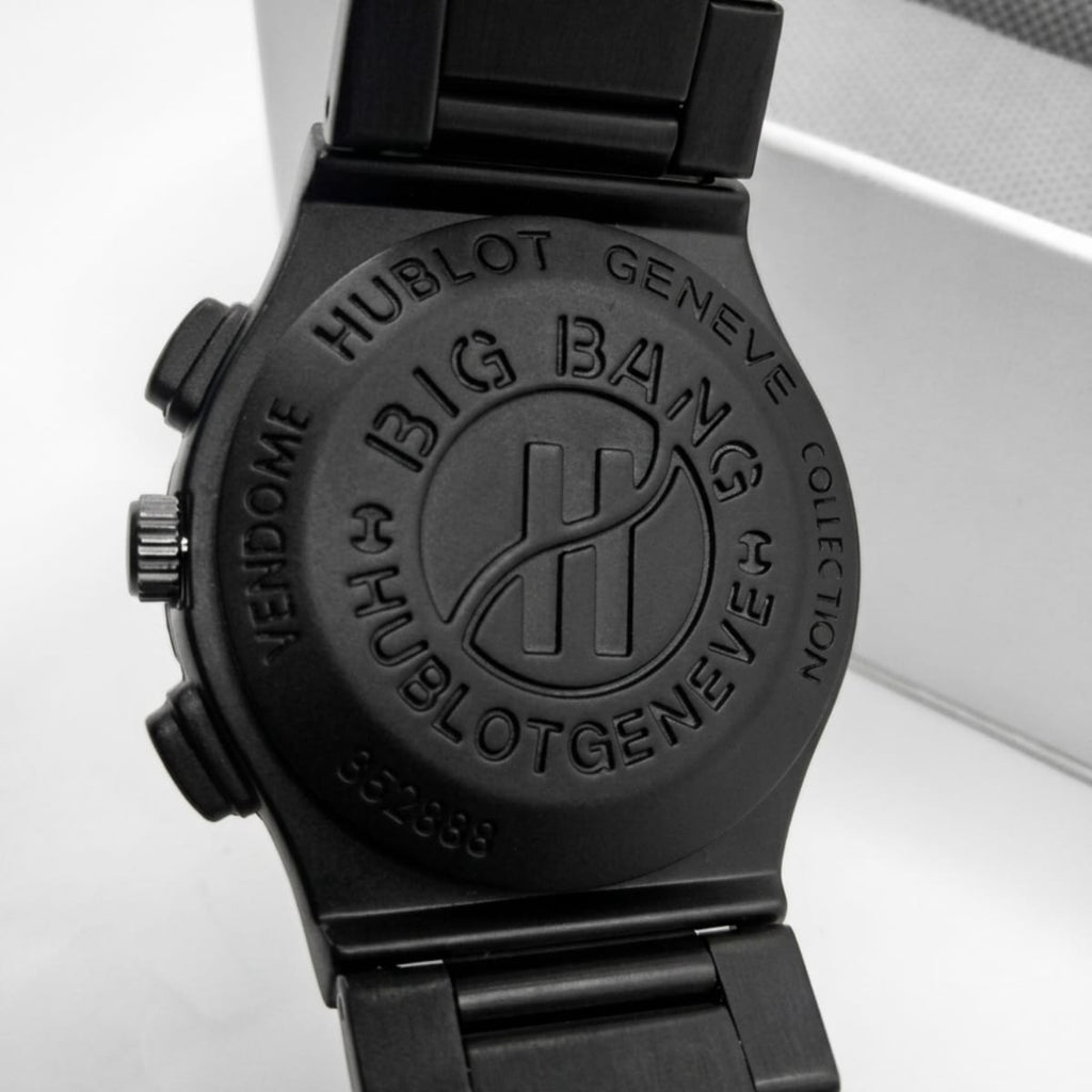 HB Black Phantom Chronograph – Full Black Heavy Metal Edition