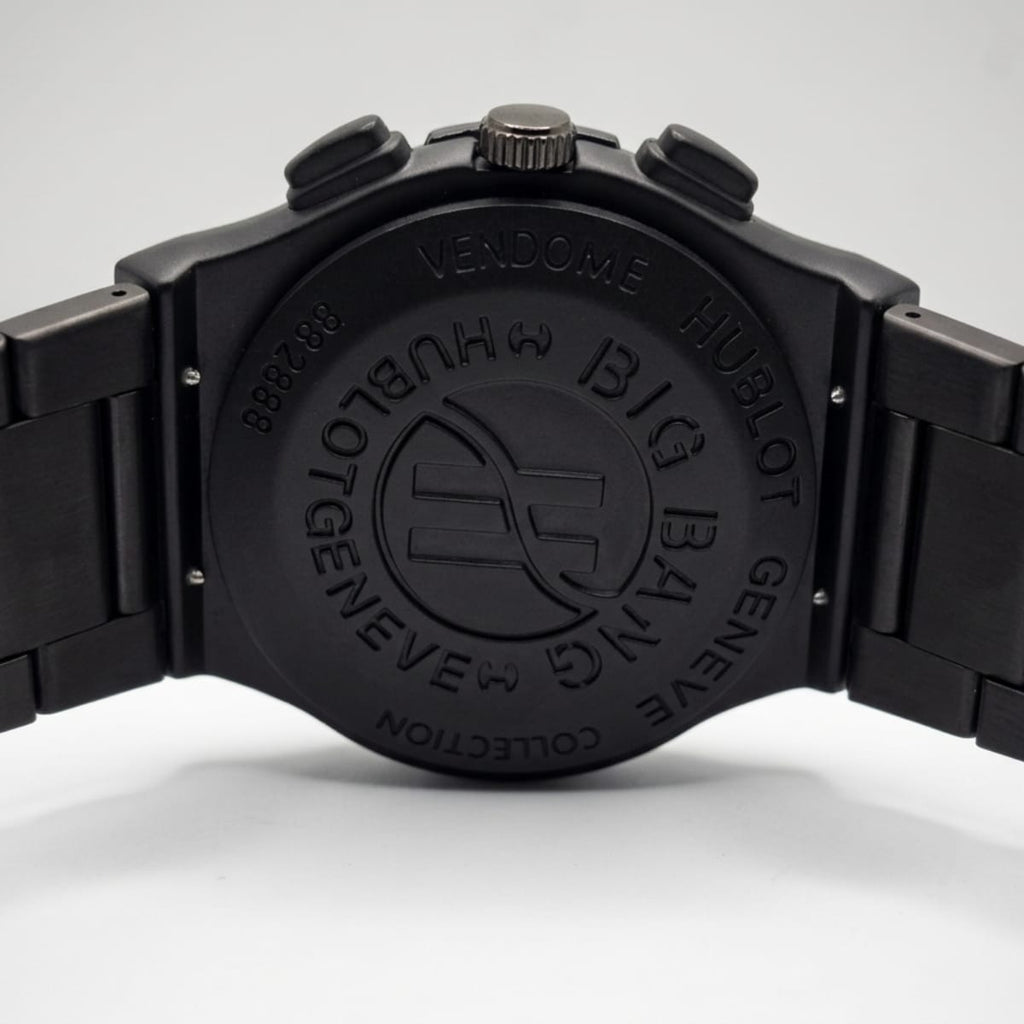 HB Black Phantom Chronograph – Full Black Heavy Metal Edition