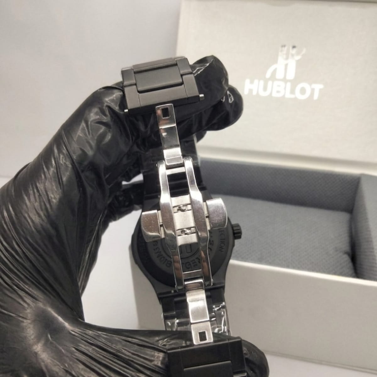 HB Black Phantom Chronograph – Full Black Heavy Metal Edition