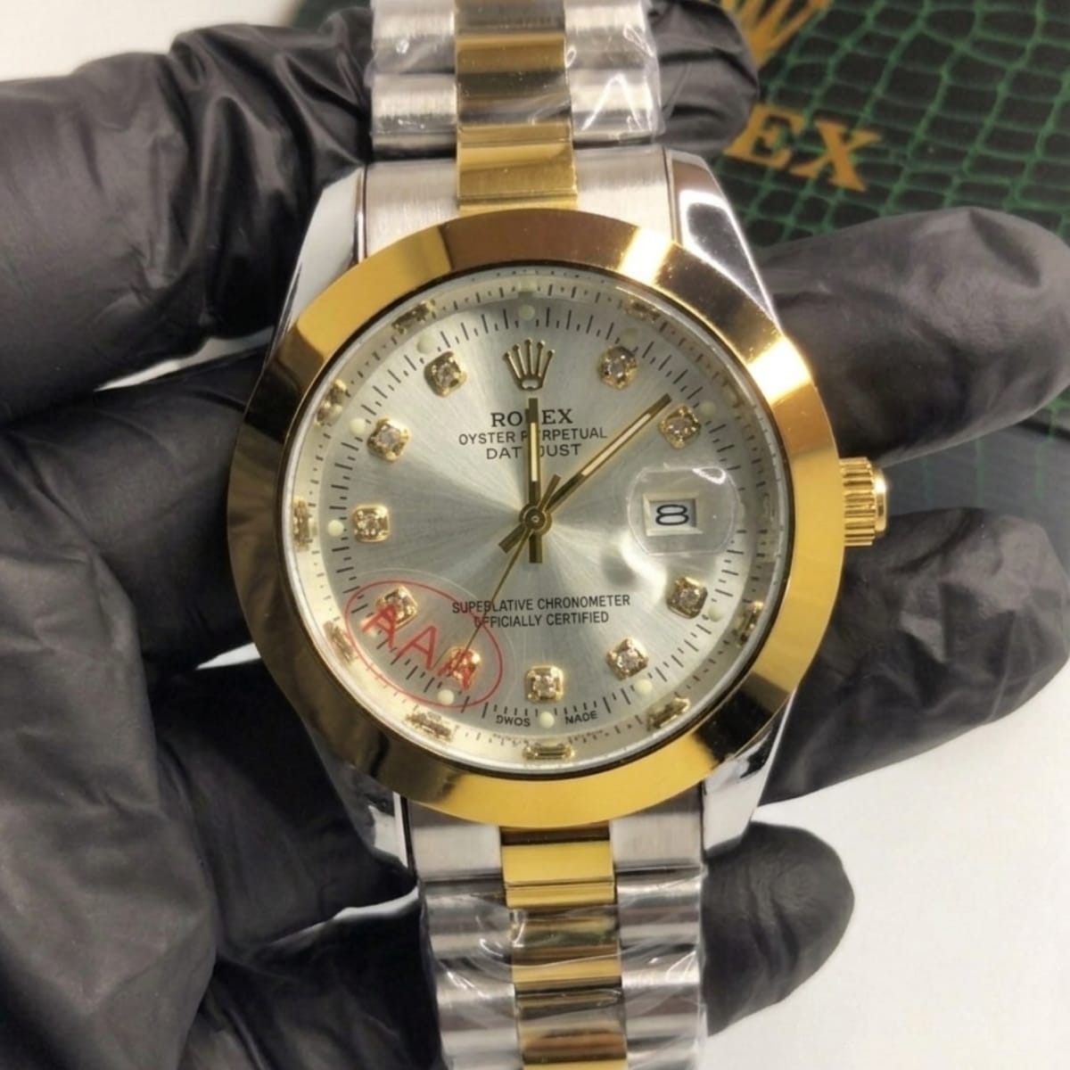 RLX Datejust Two-Tone Diamond Edition