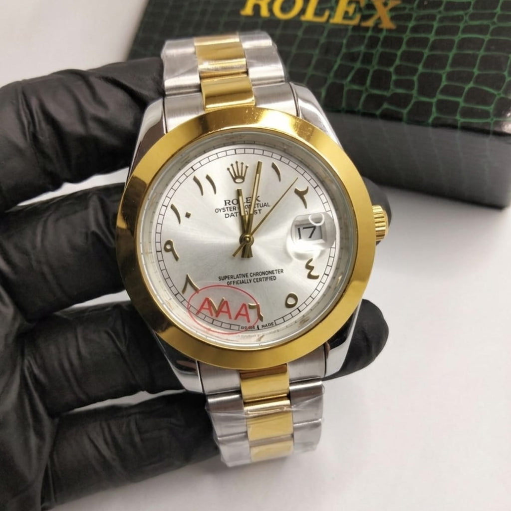 RLX Datejust Two-Tone Arabic Dial