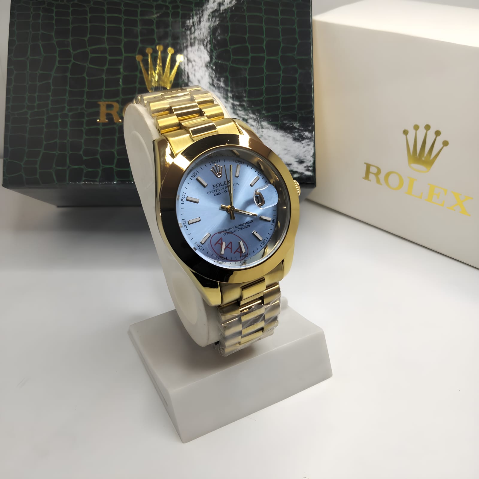 RLX Gold Datejust Stainless steel watch | AAA Edition