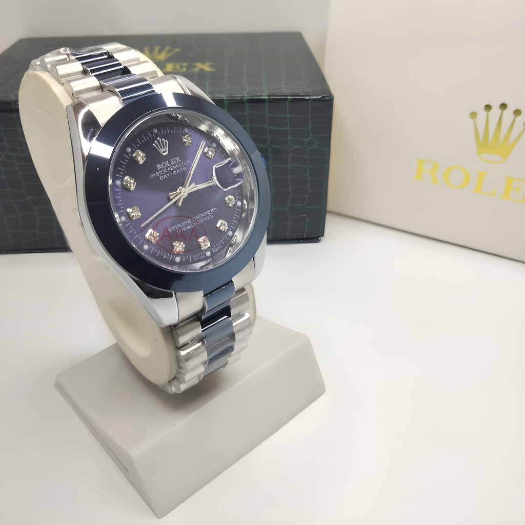 RLX Blue Two-Tone Men Watch | AAA Edition