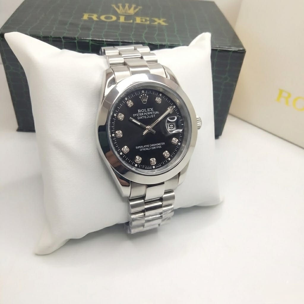 RLX DateJust Silver Edition Men Watch