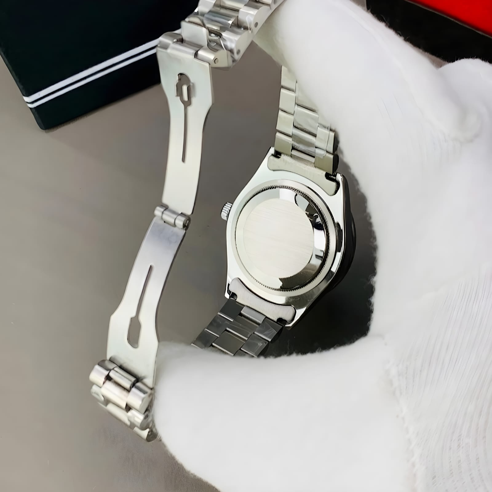 RLX DateJust Silver Edition Men Watch