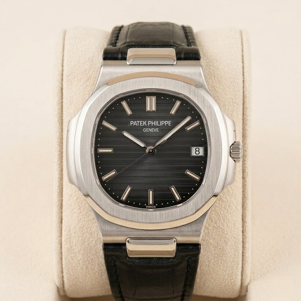PP - Premium Black Leather Watch