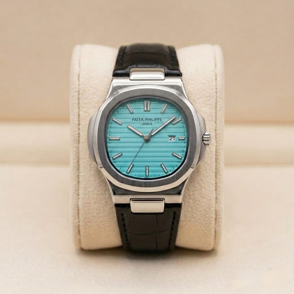PP - Premium Black Leather Watch