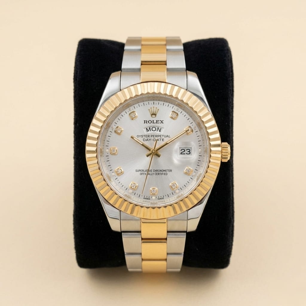 RLX Day-Date Two-Tone Luxury Watch