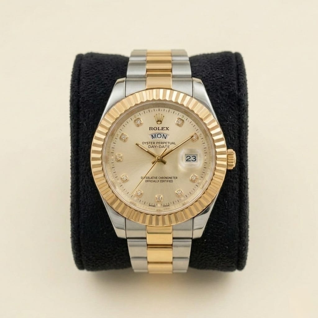 RLX Day-Date Two-Tone Luxury Watch
