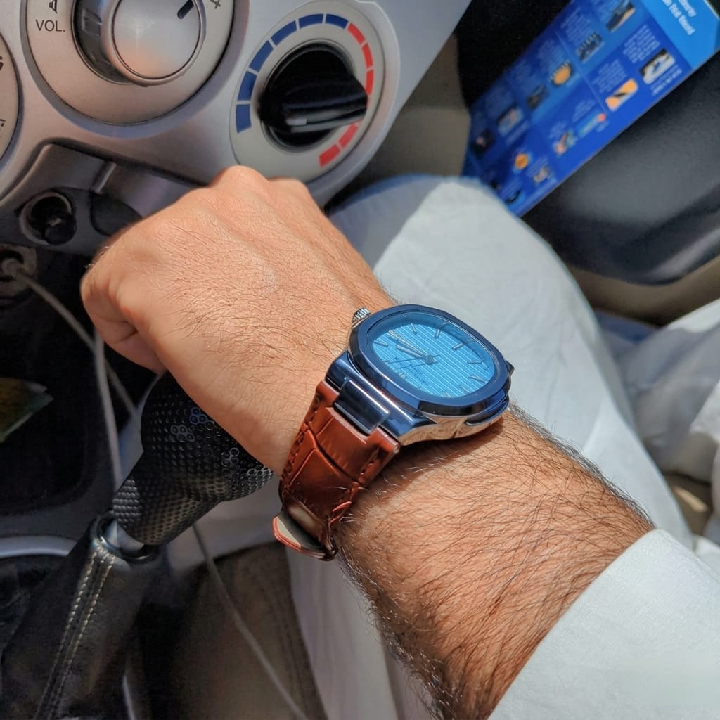 PP - Premium Brown Leather Watch