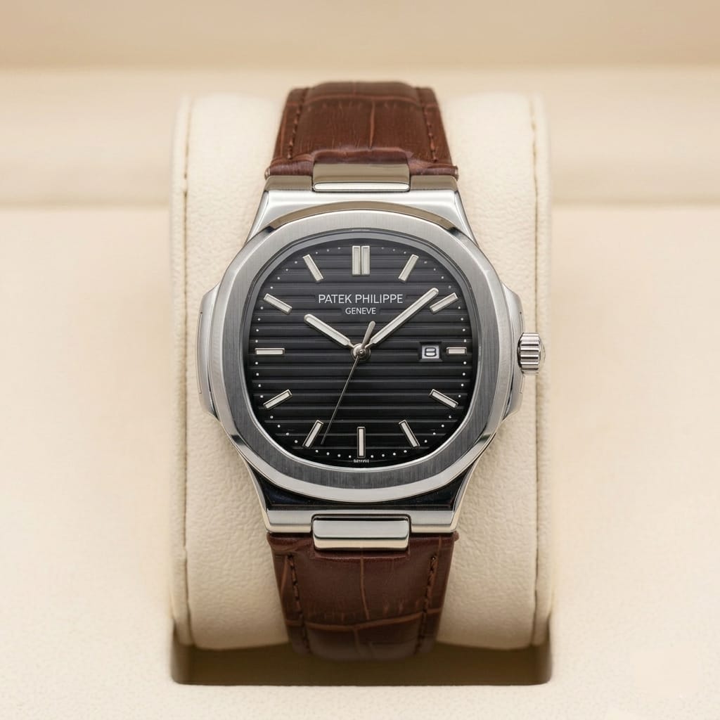 PP - Premium Brown Leather Watch