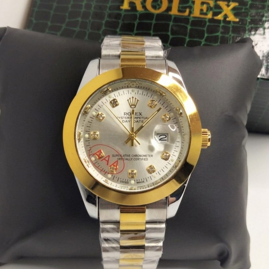 RLX Datejust Two-Tone Diamond Edition