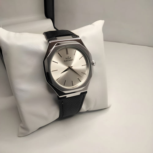 Essential Classic Leather Strap Water Resistant Watch