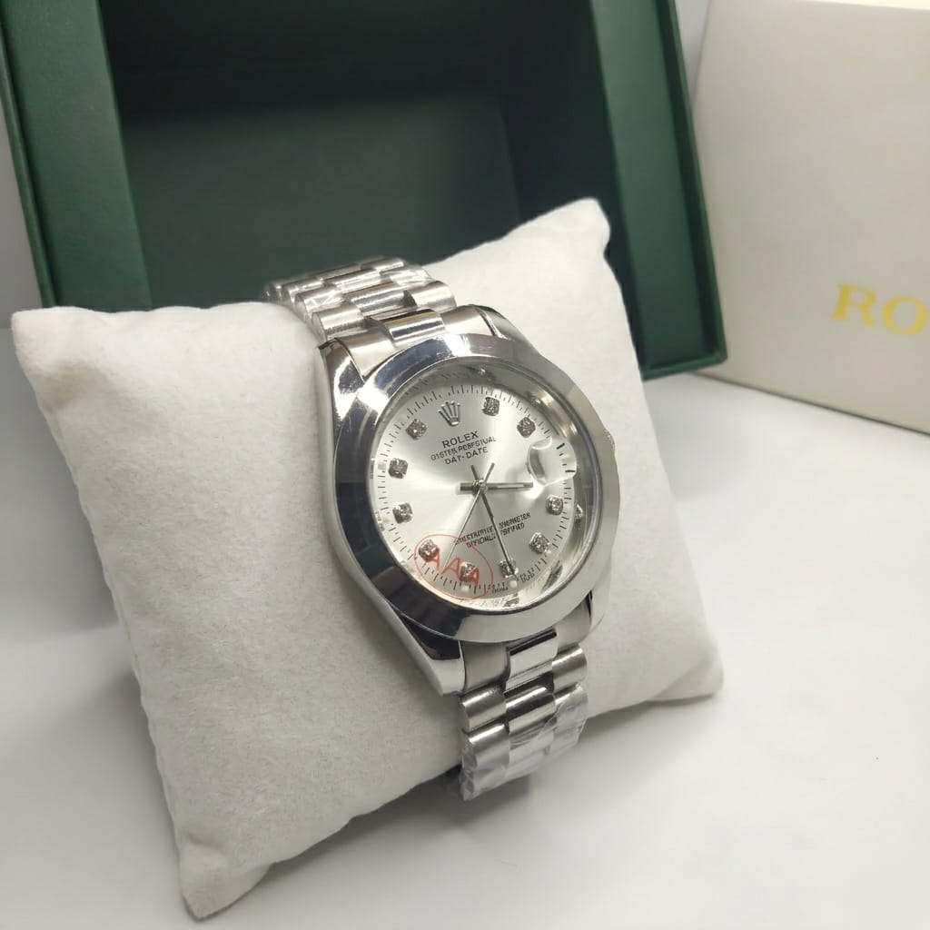 RLX DateJust Silver Edition Men Watch