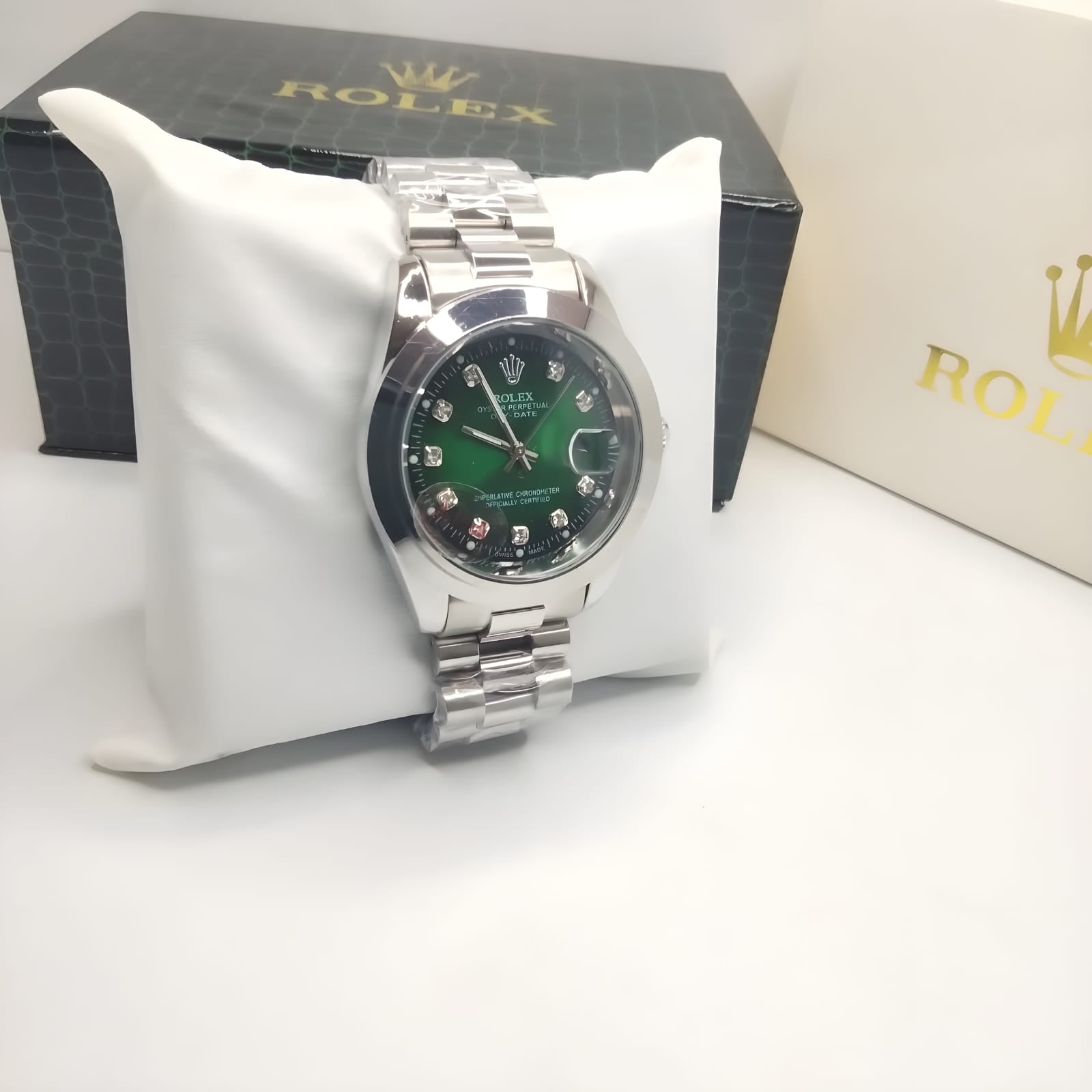 RLX DateJust Silver Edition Men Watch